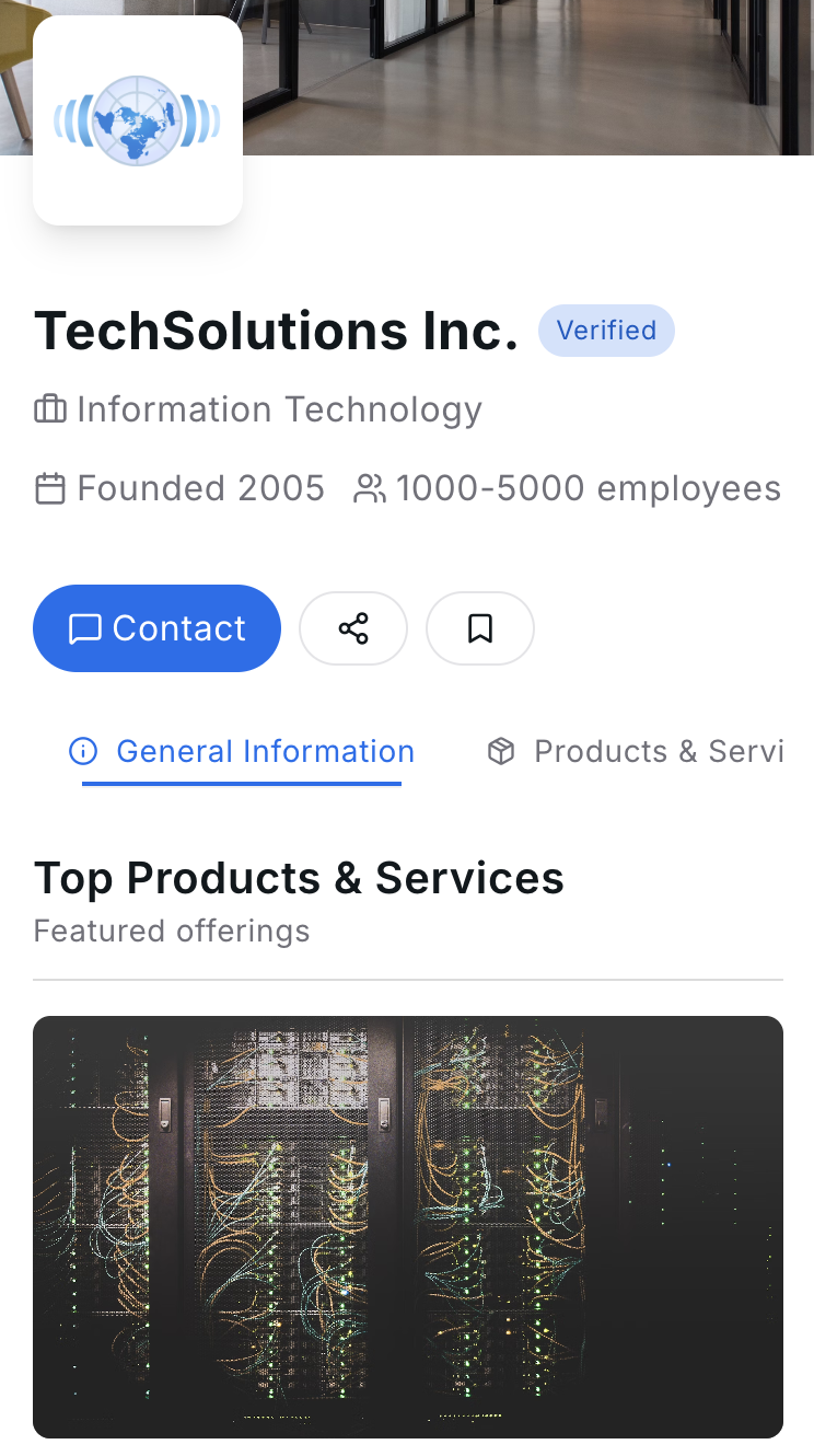 Standardized presentation